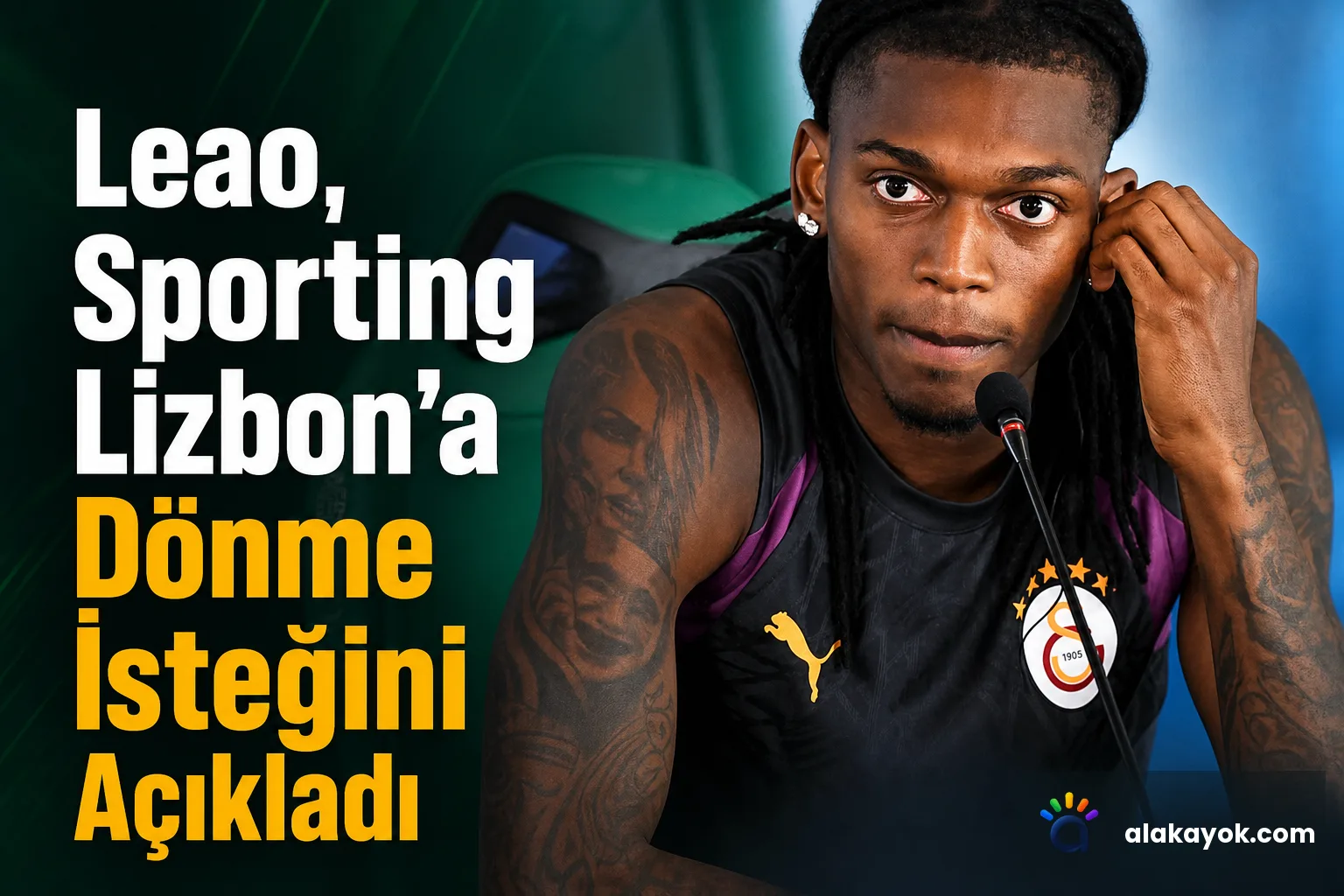 Leao, Sporting Lizbon'a Dönme İsteğini Açıkladı