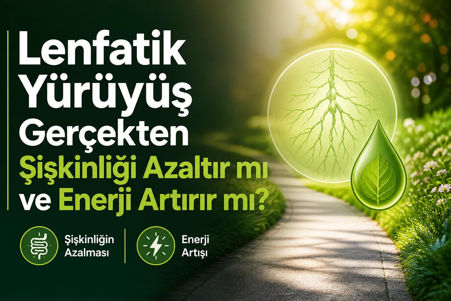 Lenfatik Yürüyüş Gerçekten Şişkinliği Azaltır mı ve Enerji Artırır mı?