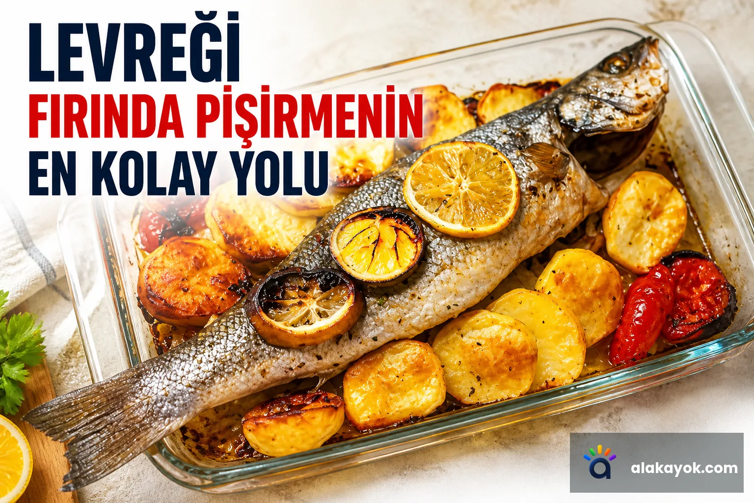 Levreği Fırında Pişirmenin En Kolay Yolu