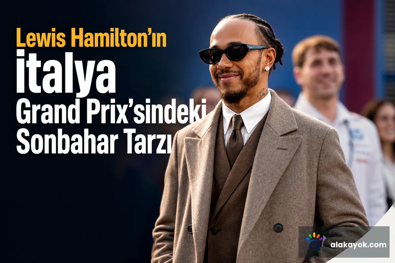 Lewis Hamilton'ın İtalya Grand Prix'sindeki Sonbahar Tarzı