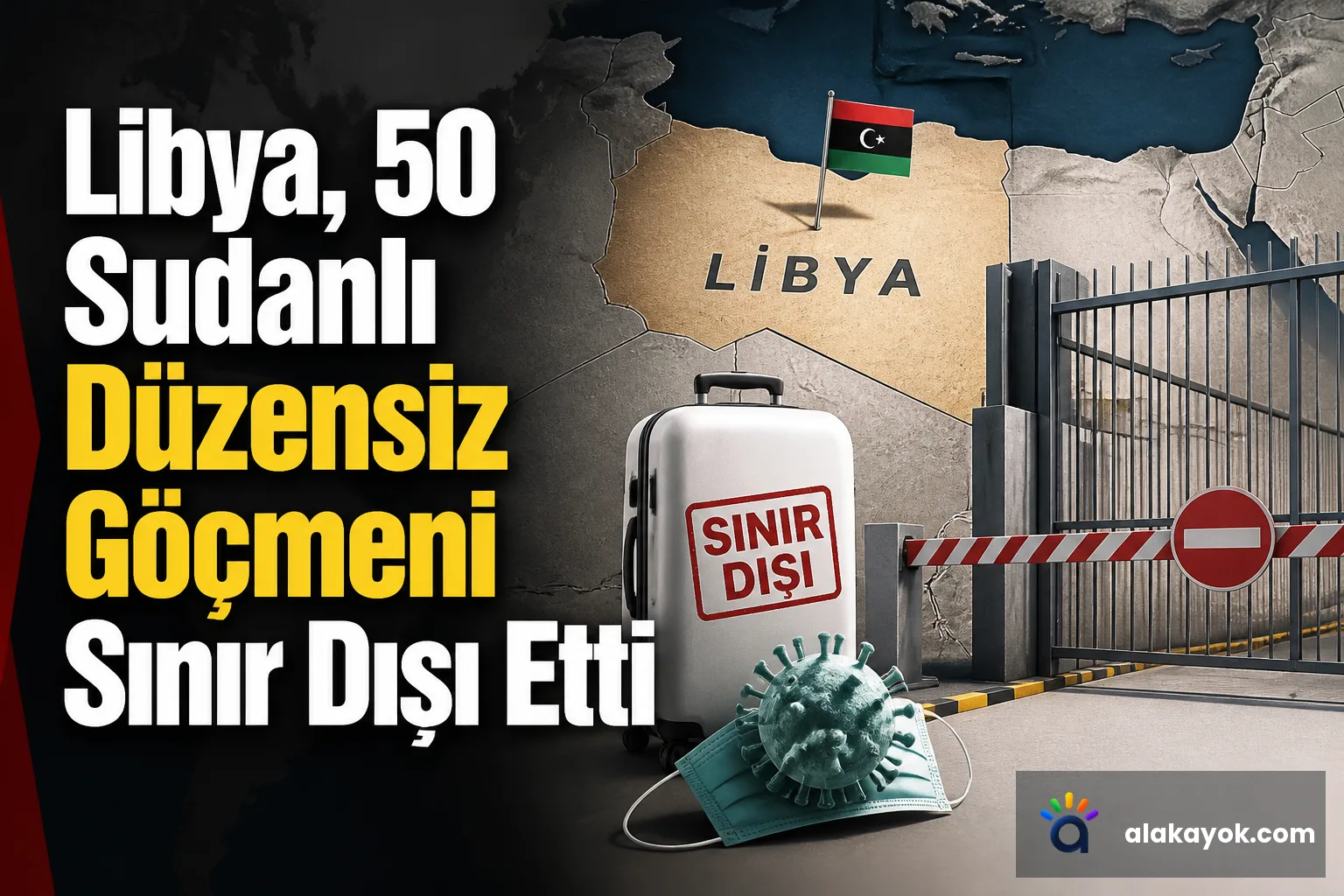 Libya, 50 Sudanlı Düzensiz Göçmeni Sınır Dışı Etti