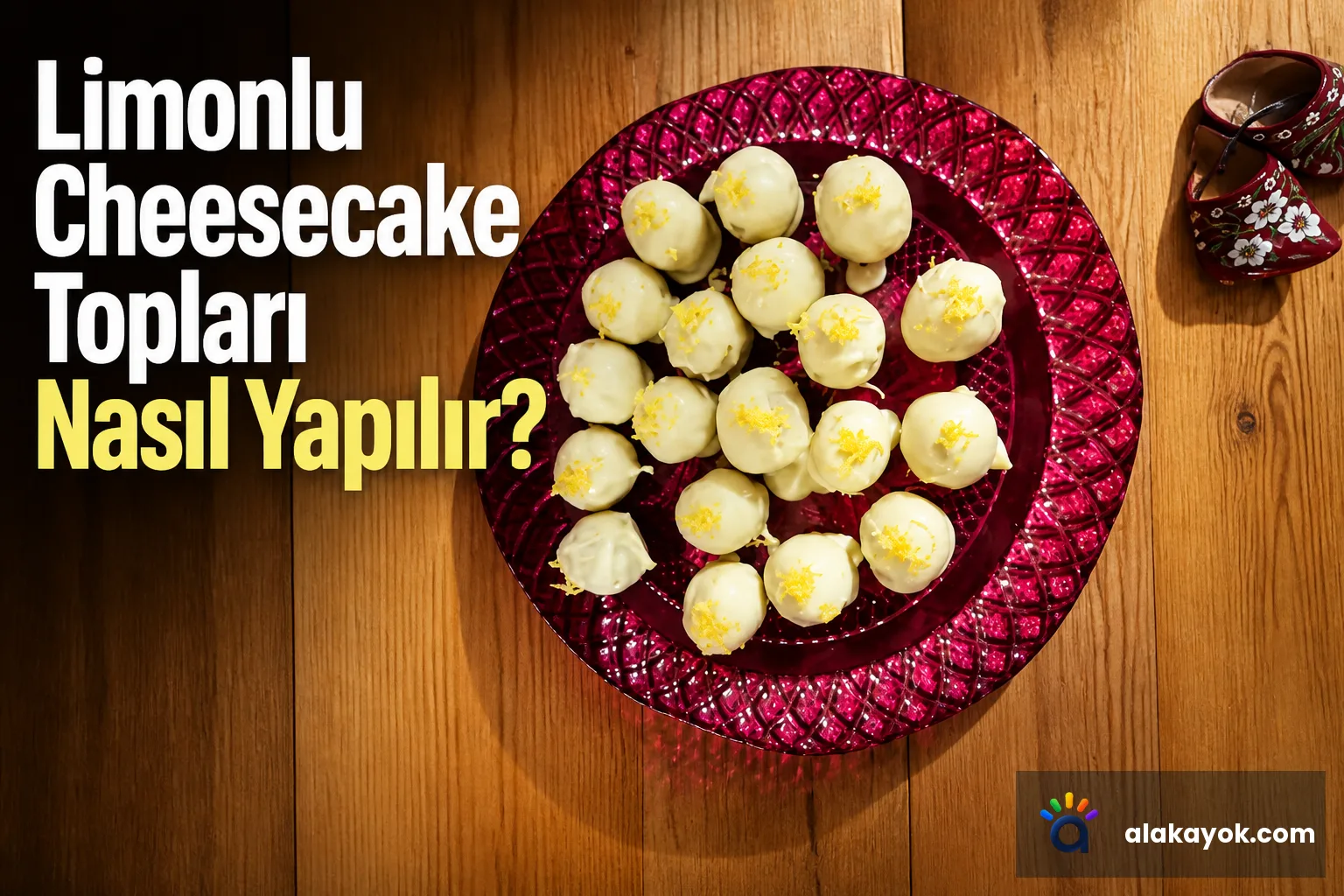 Limonlu Cheesecake Topları Nasıl Yapılır?