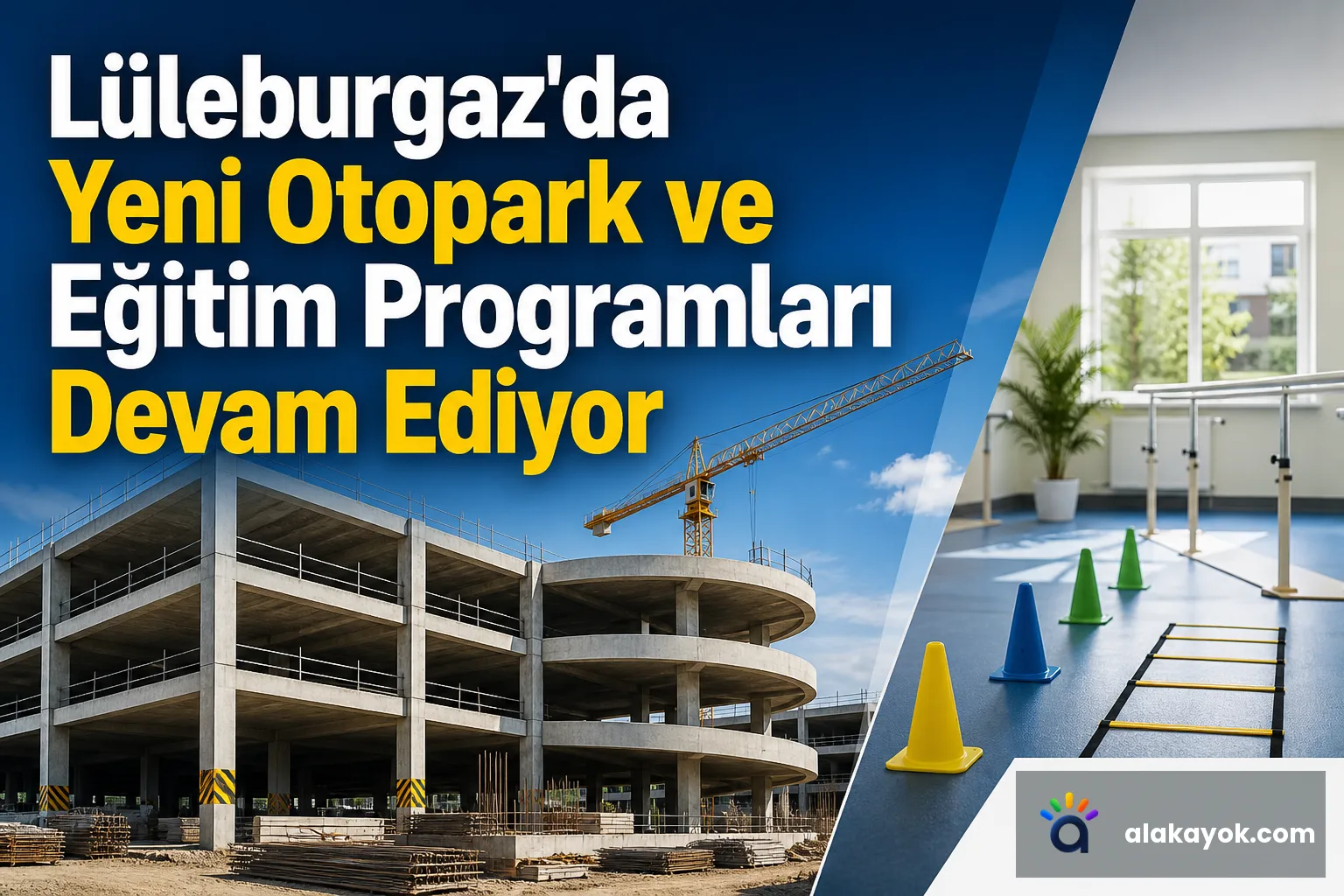 Lüleburgaz'da Yeni Otopark ve Eğitim Programları Devam Ediyor