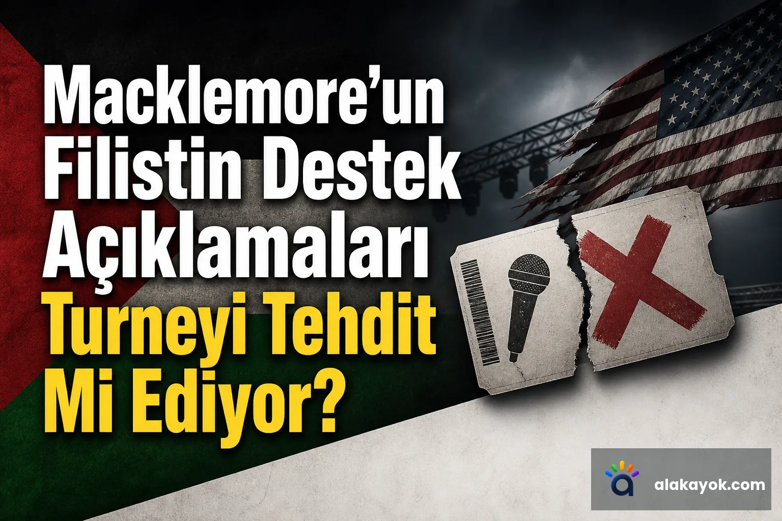 Macklemore'un Filistin Destek Açıklamaları Turneyi Tehdit Mi Ediyor?