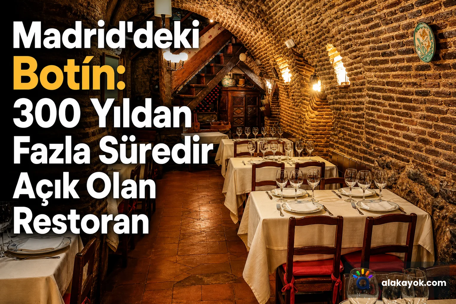 Madrid'deki Botín: 300 Yıldan Fazla Süredir Açık Olan Restoran