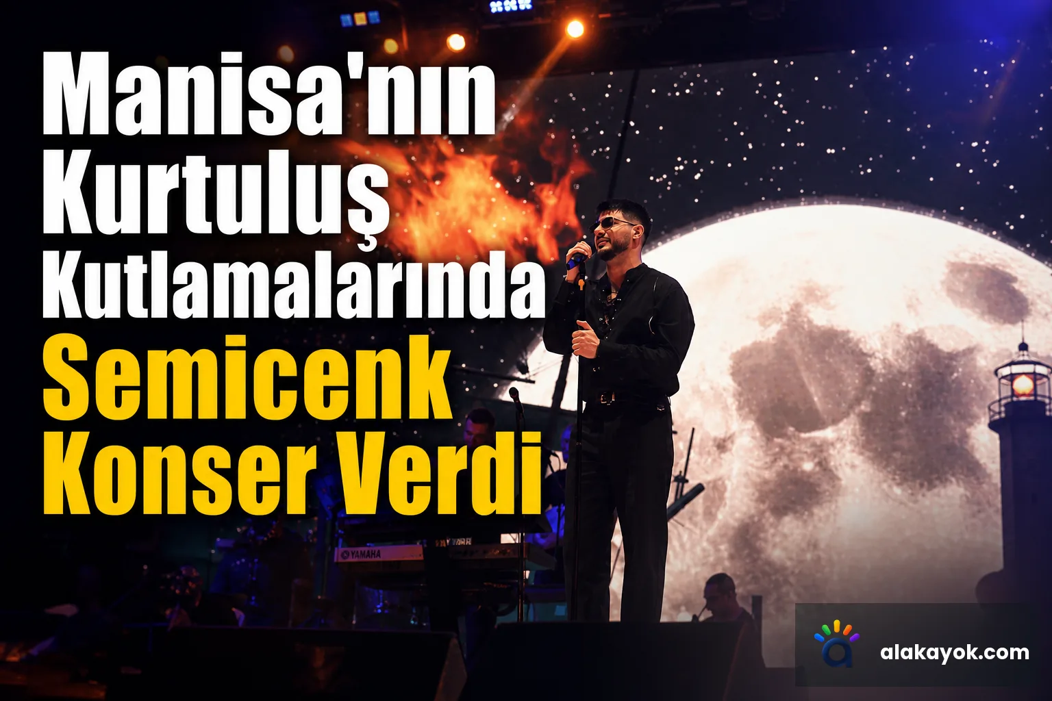 Manisa'nın Kurtuluş Kutlamalarında Semicenk Konser Verdi
