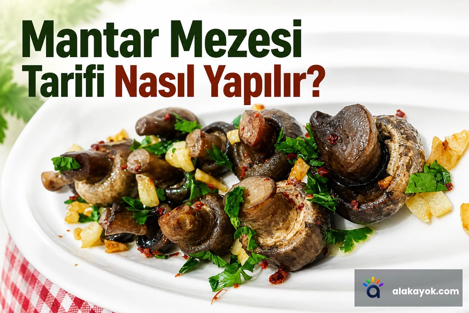 Mantar Mezesi Tarifi Nasıl Yapılır?