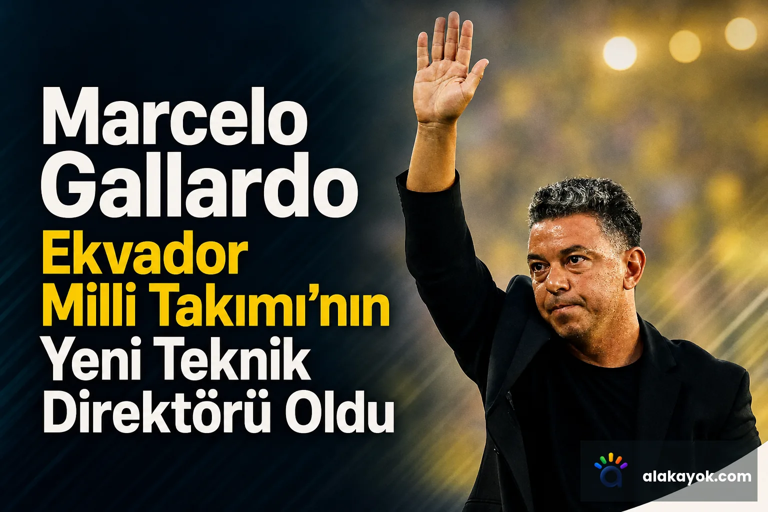 Marcelo Gallardo Ekvador Milli Takımı'nın Yeni Teknik Direktörü Oldu