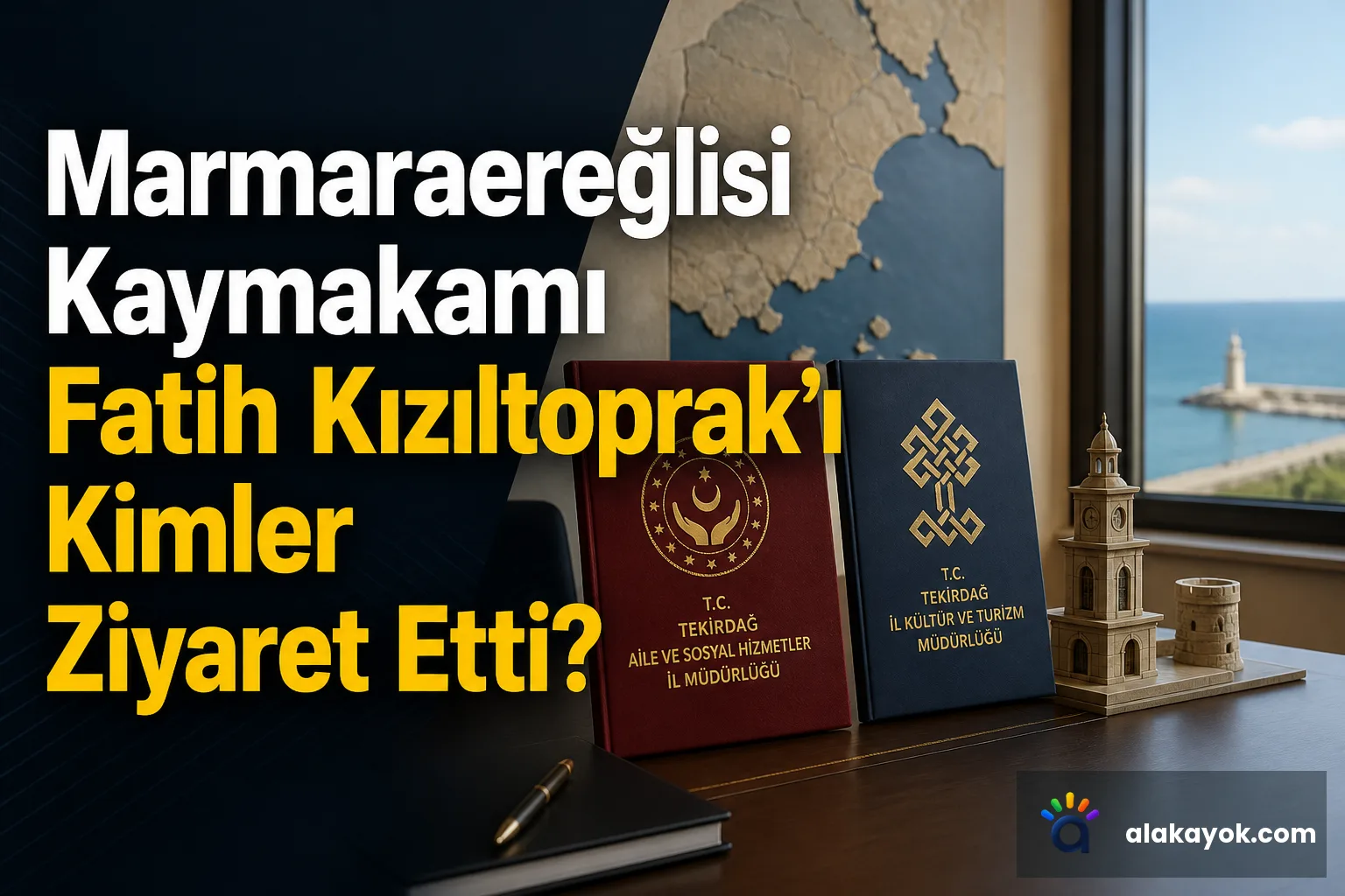 Marmaraereğlisi Kaymakamı Fatih Kızıltoprak'ı Kimler Ziyaret Etti?