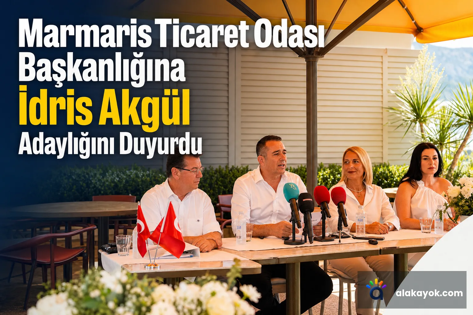 Marmaris Ticaret Odası Başkanlığına İdris Akgül Adaylığını Duyurdu
