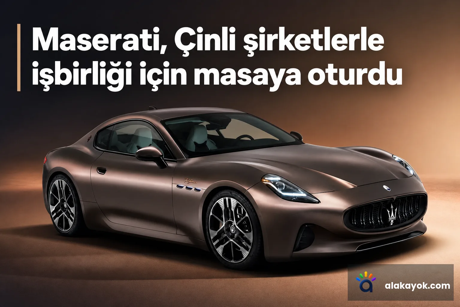 Maserati, Çinli şirketlerle işbirliği için masaya oturdu