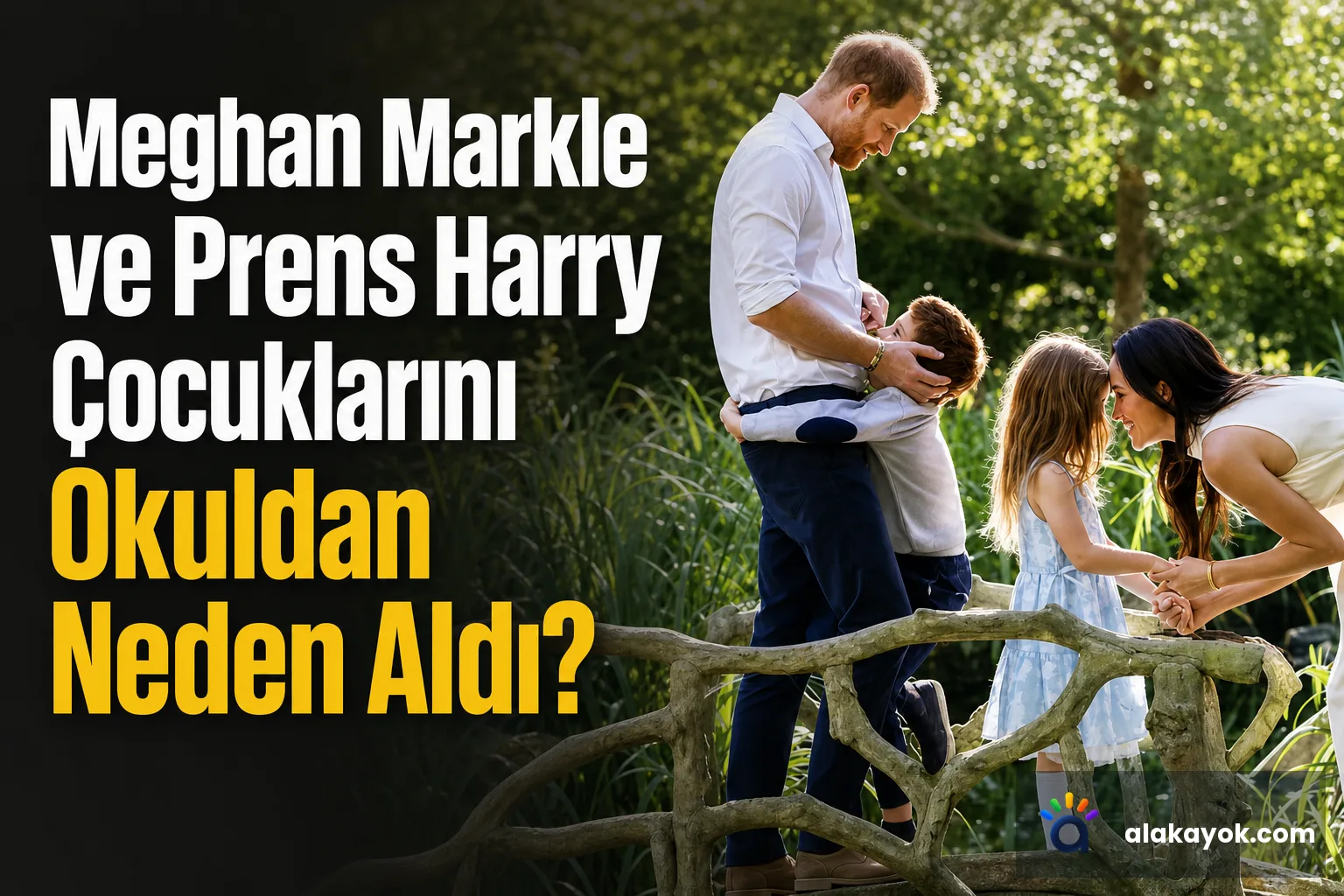 Meghan Markle ve Prens Harry Çocuklarını Okuldan Neden Aldı?