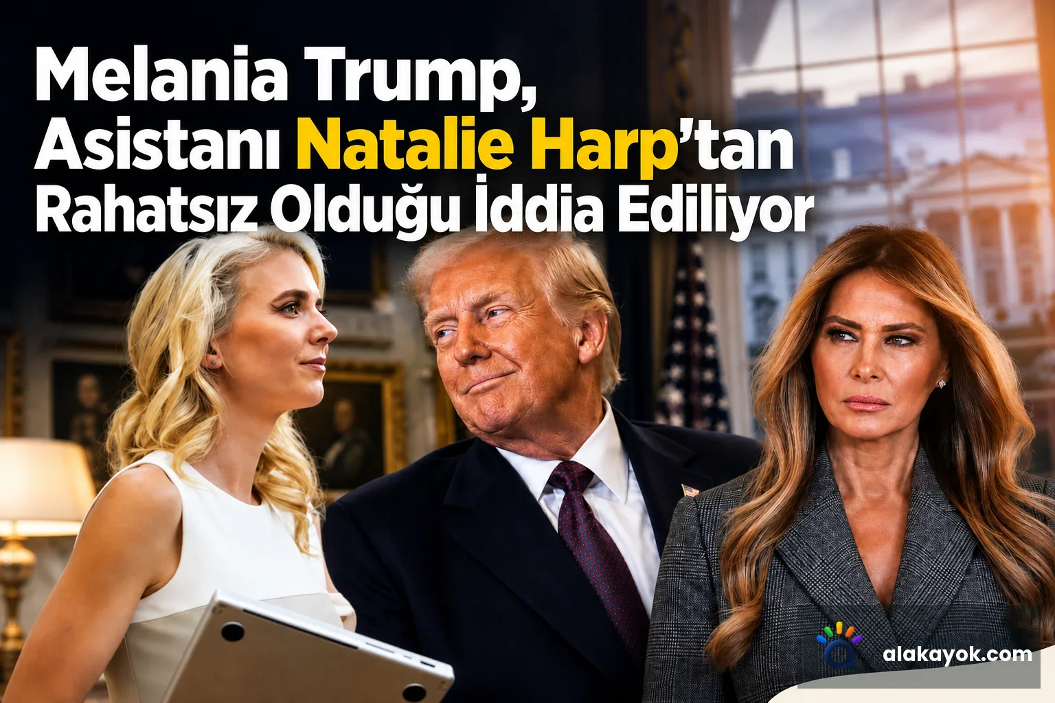 Melania Trump, Asistanı Natalie Harp'tan Rahatsız Olduğu İddia Ediliyor