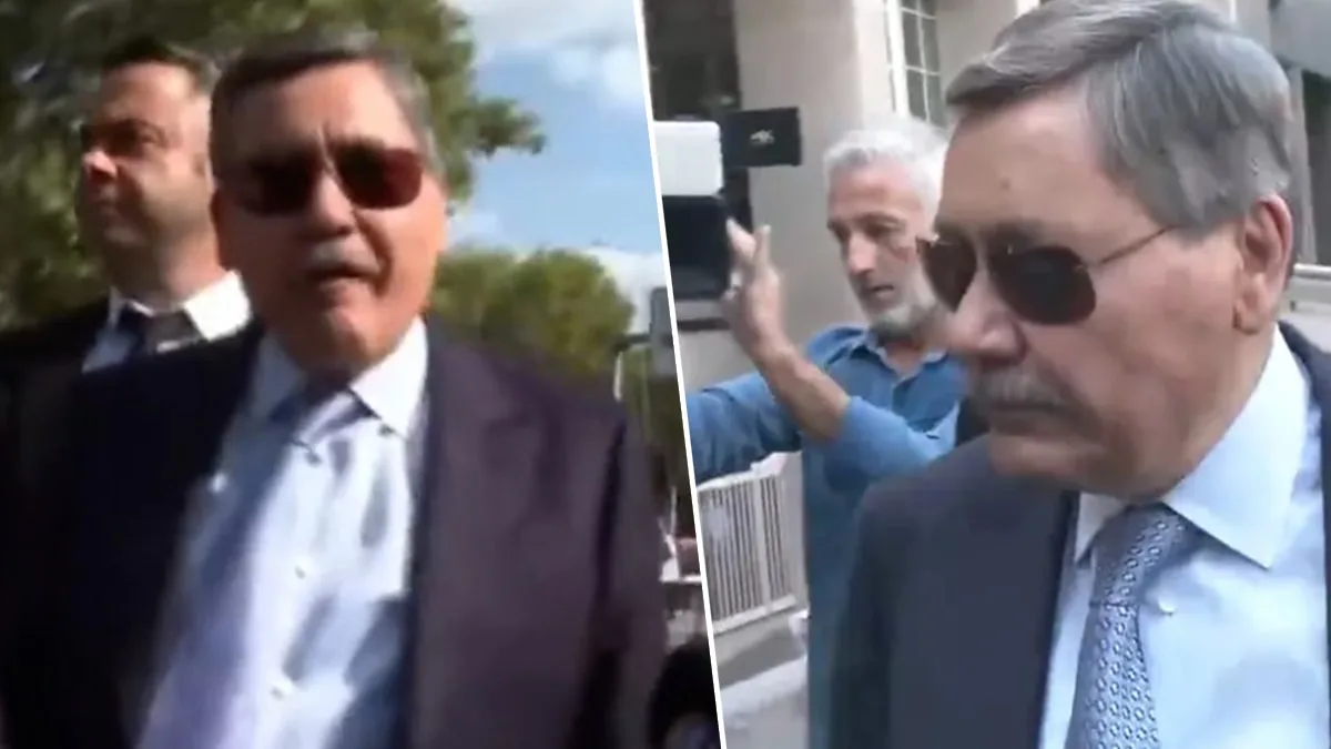 Melih Gökçek Adliyeye Sakız Çiğneyerek Gitti