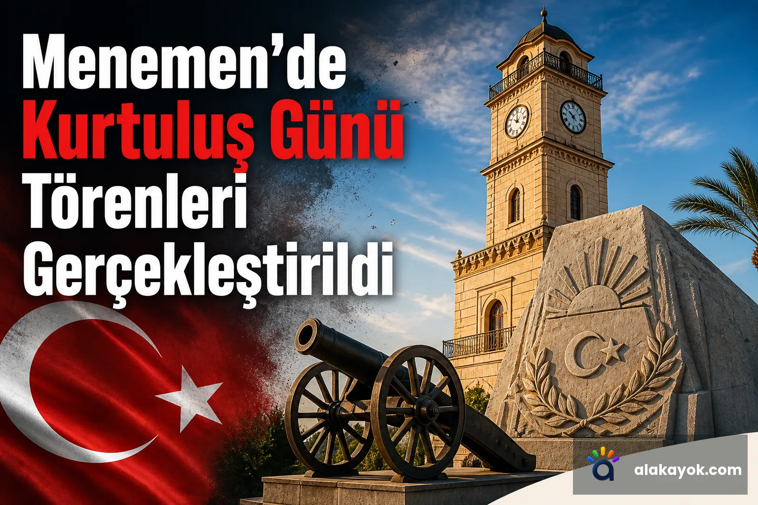 Menemen'de Kurtuluş Günü Törenleri Gerçekleştirildi