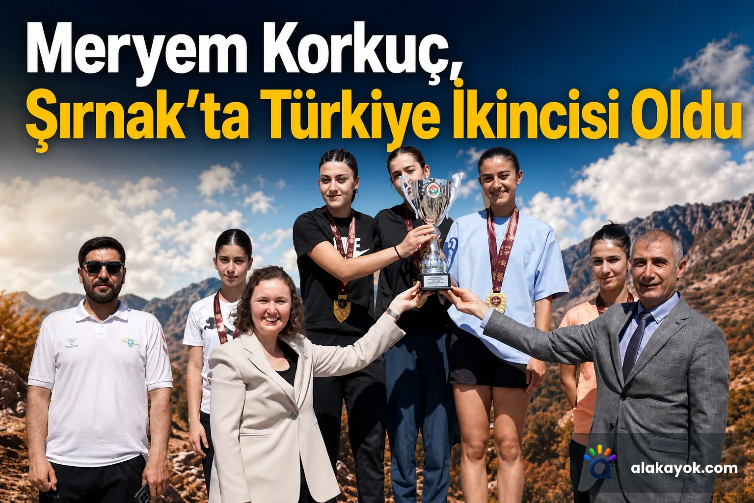 Meryem Korkuç, Şırnak'ta Türkiye İkincisi Oldu