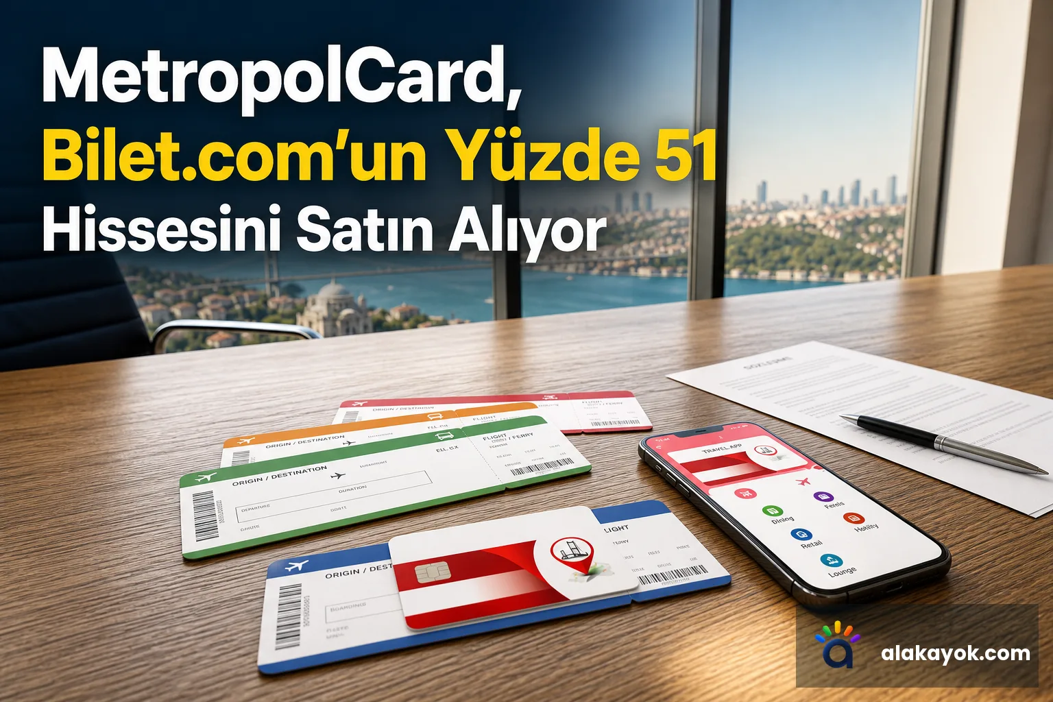 MetropolCard, Bilet.com'un Yüzde 51 Hissesini Satın Alıyor