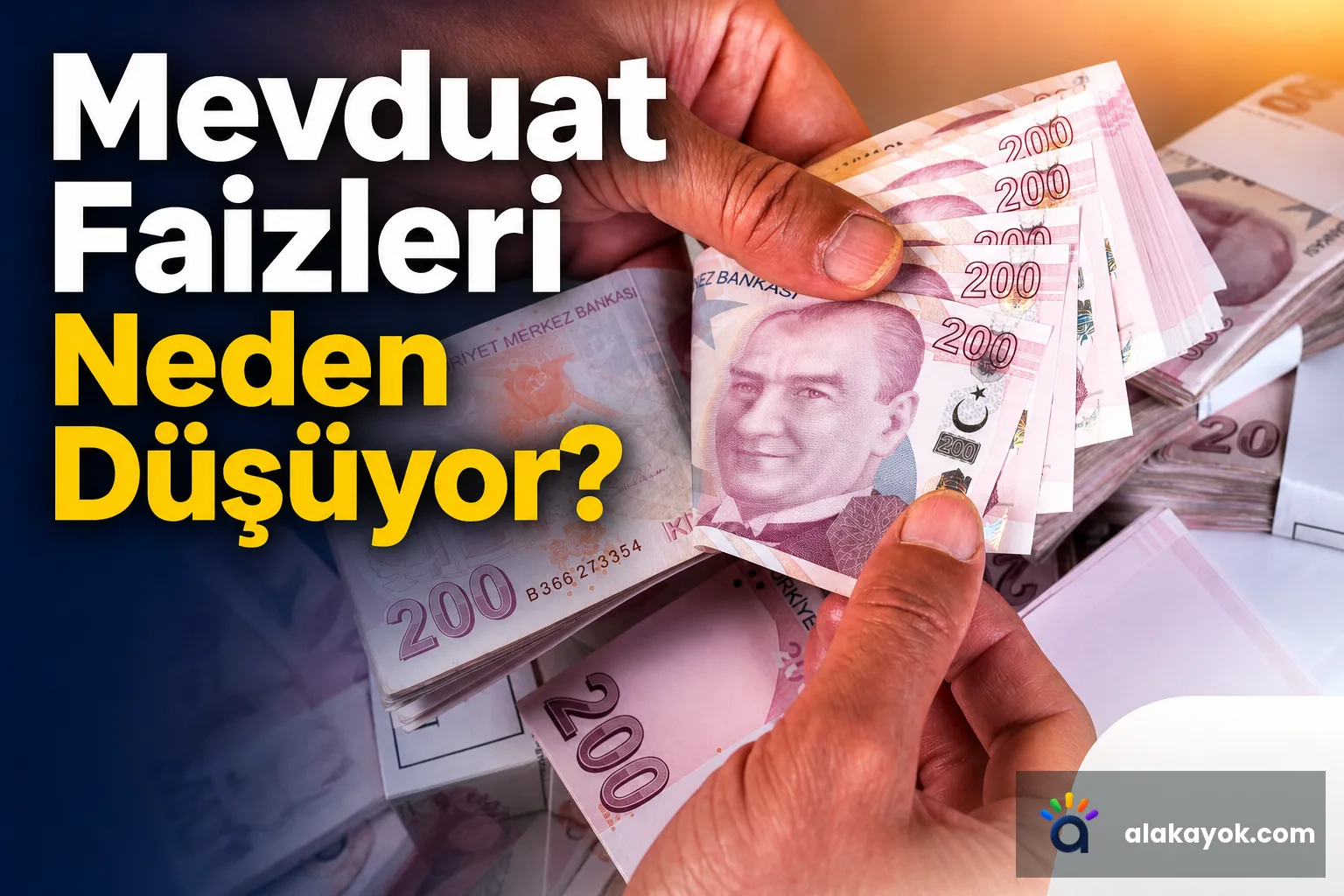 Mevduat Faizleri Neden Düşüyor?