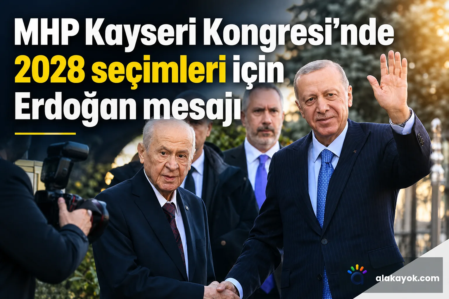 MHP Kayseri Kongresi'nde 2028 seçimleri için Erdoğan mesajı