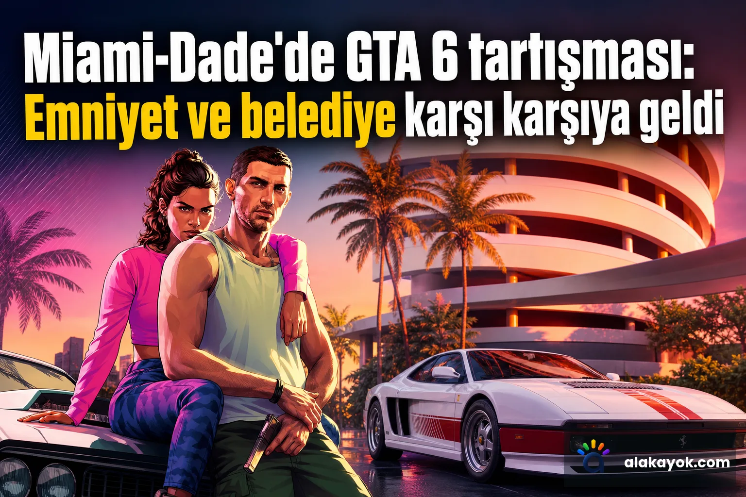 Miami-Dade'de GTA 6 tartışması: Emniyet ve belediye karşı karşıya geldi