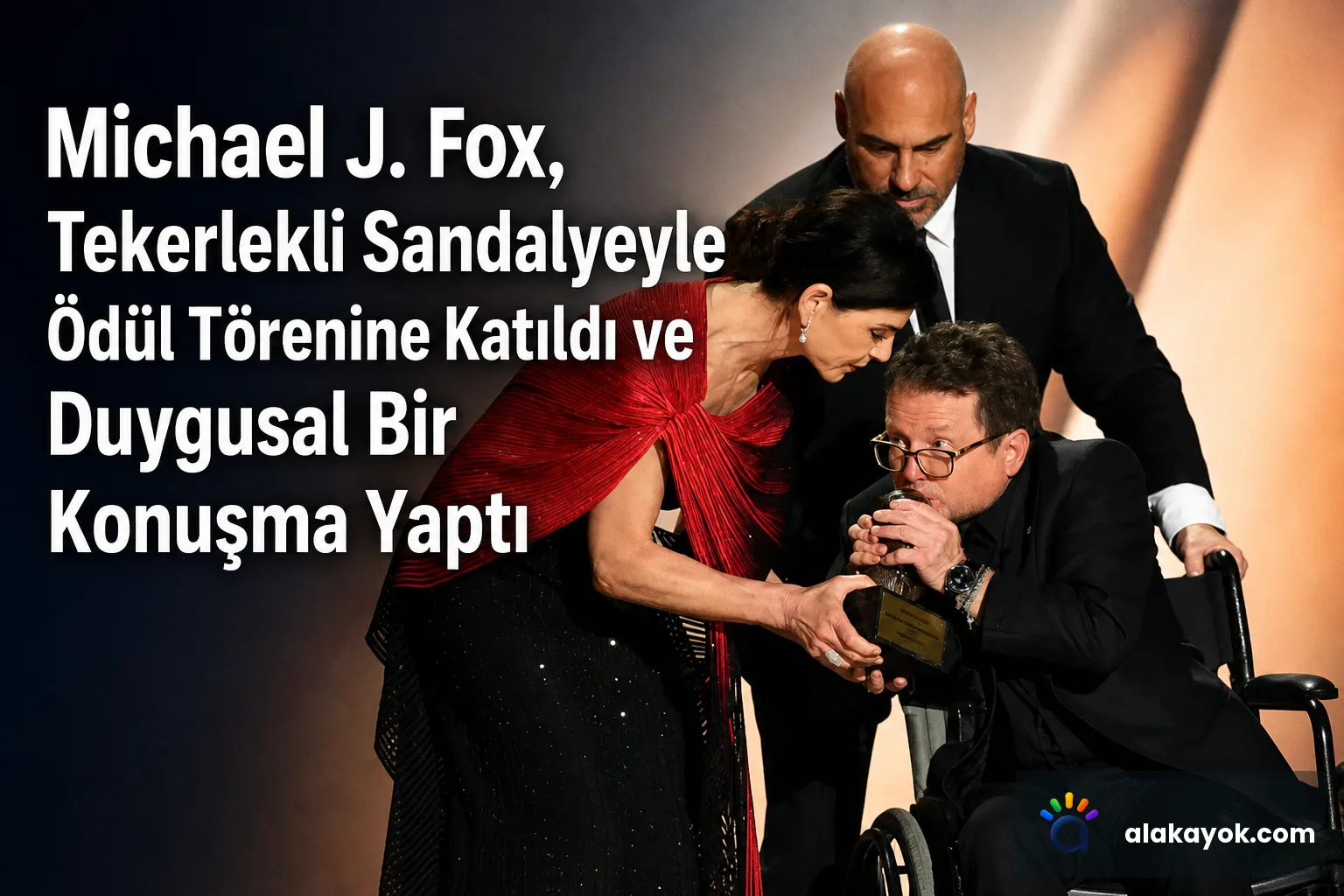 Michael J. Fox, Tekerlekli Sandalyeyle Ödül Törenine Katıldı ve Duygusal Bir Konuşma Yaptı
