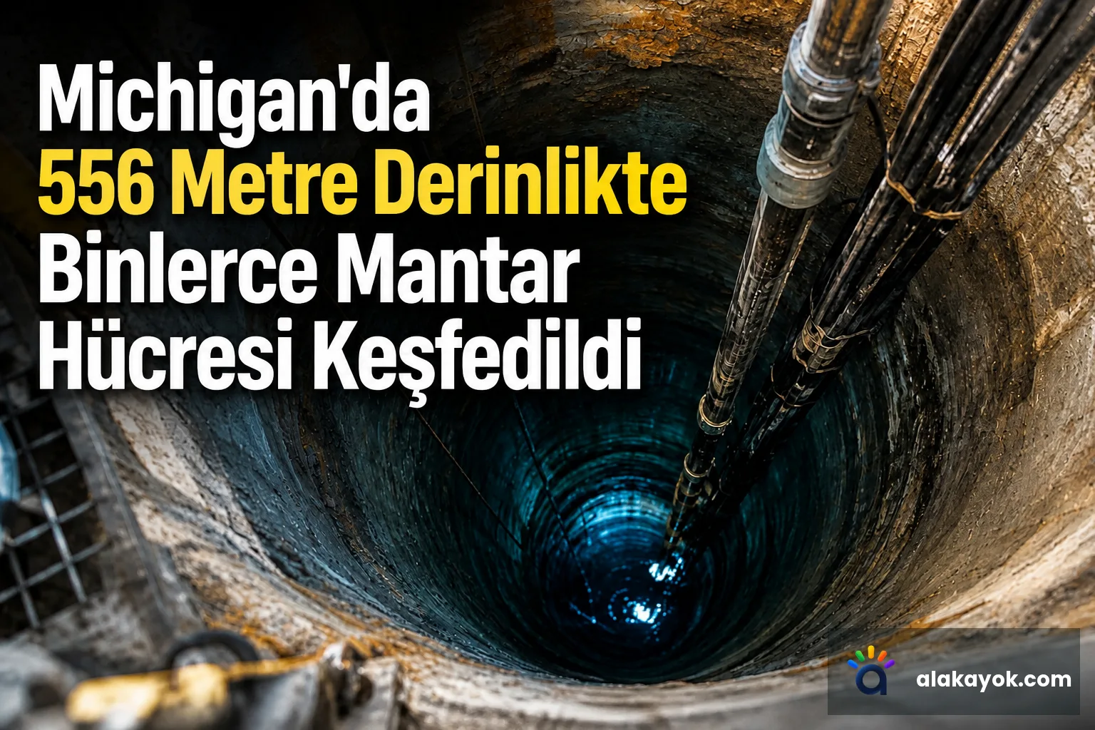Michigan'da 556 Metre Derinlikte Binlerce Mantar Hücresi Keşfedildi