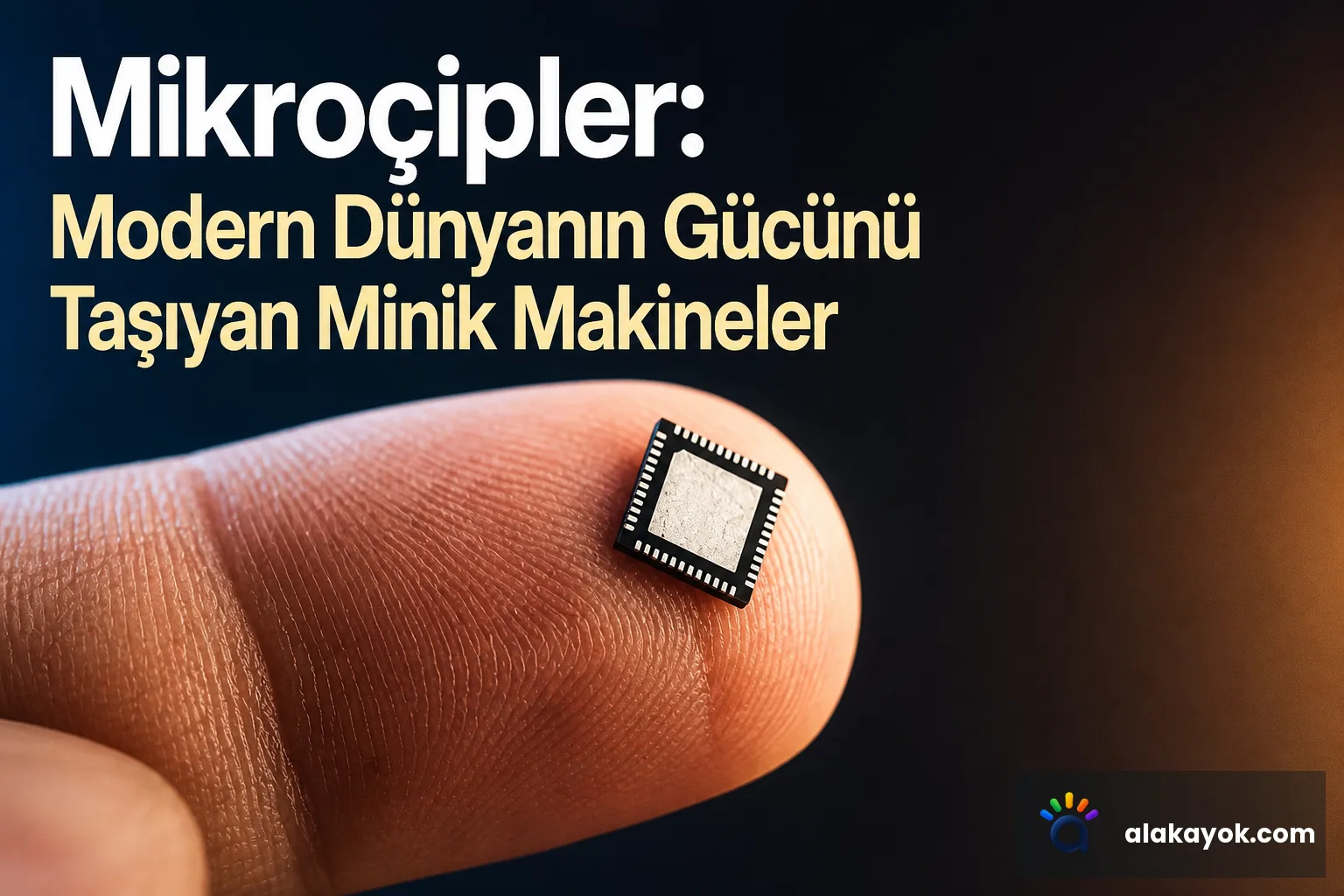 Mikroçipler: Modern Dünyanın Gücünü Taşıyan Minik Makineler