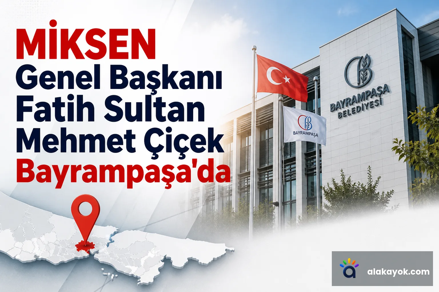 MİKSEN Genel Başkanı Fatih Sultan Mehmet Çiçek Bayrampaşa'da
