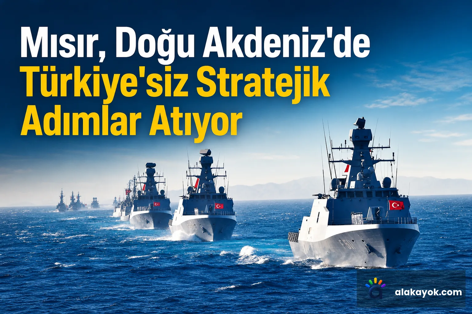 Mısır, Doğu Akdeniz'de Türkiye'siz Stratejik Adımlar Atıyor