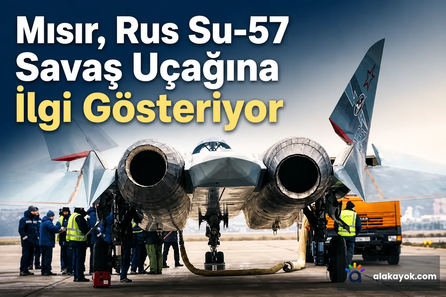 Mısır, Rus Su-57 Savaş Uçağına İlgi Gösteriyor