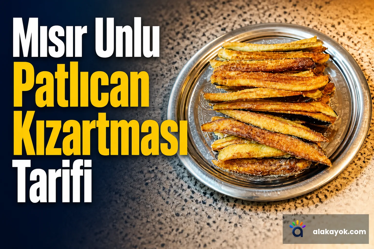 Mısır Unlu Patlıcan Kızartması Tarifi
