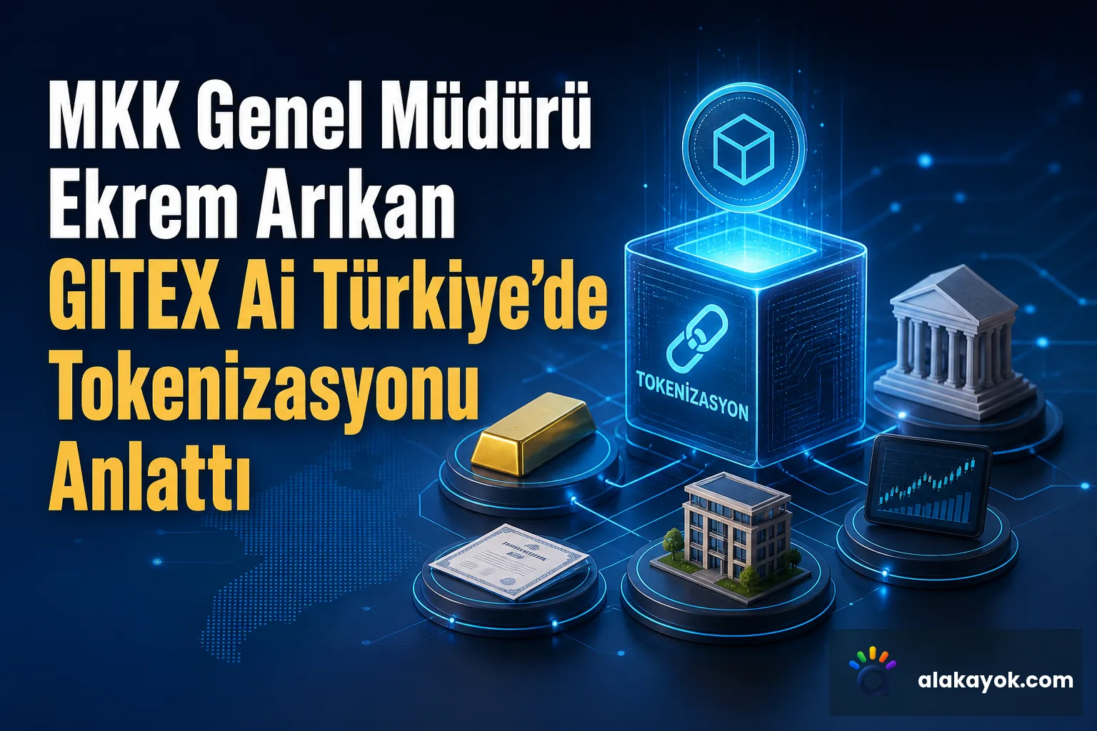 MKK Genel Müdürü Ekrem Arıkan GITEX Ai Türkiye'de Tokenizasyonu Anlattı