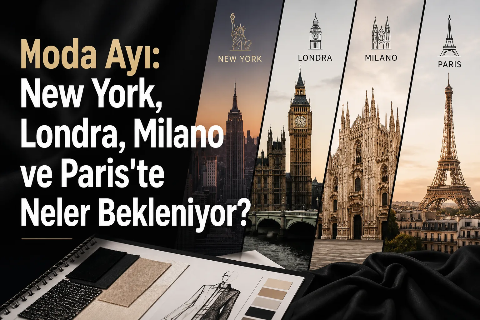 Moda Ayı: New York, Londra, Milano ve Paris'te Neler Bekleniyor?