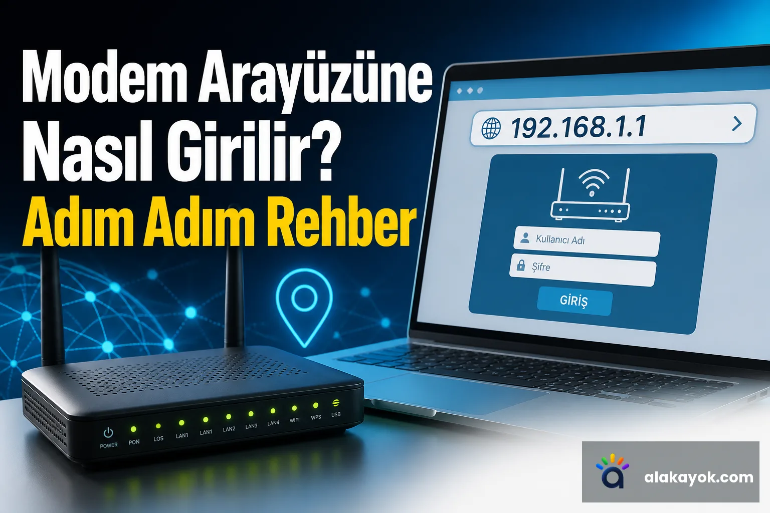 Modem Arayüzüne Nasıl Girilir? Adım Adım Rehber
