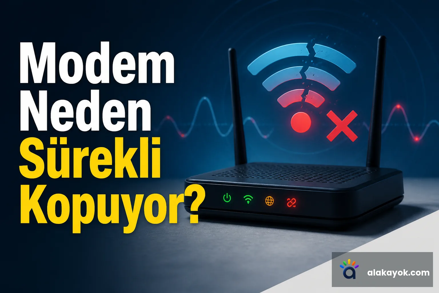 Modem Neden Sürekli Kopuyor?