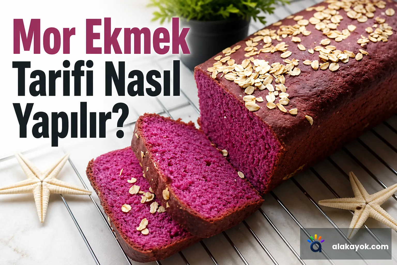 Mor Ekmek Tarifi Nasıl Yapılır?