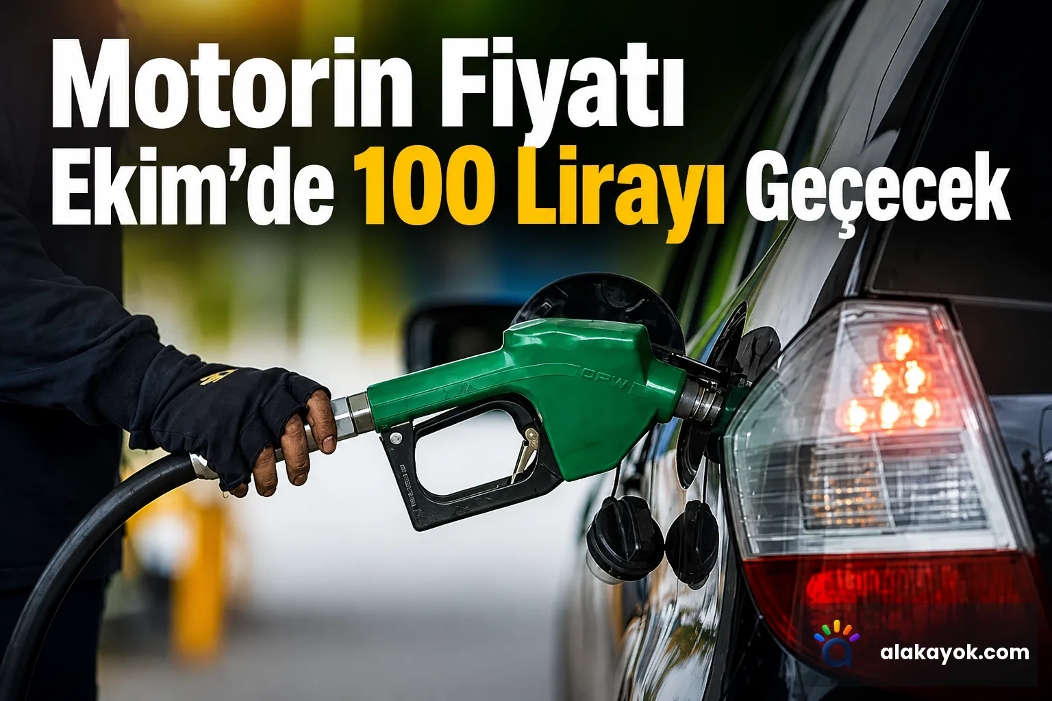 Motorin Fiyatı Ekim'de 100 Lirayı Geçecek
