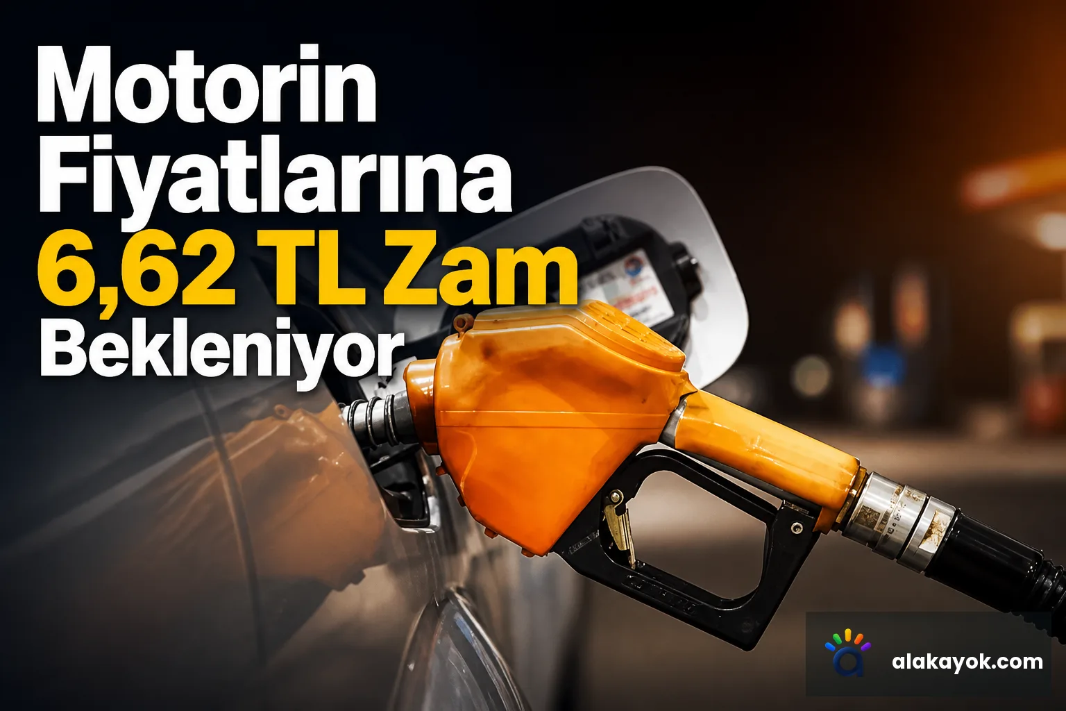 Motorin Fiyatlarına 6,62 TL Zam Bekleniyor