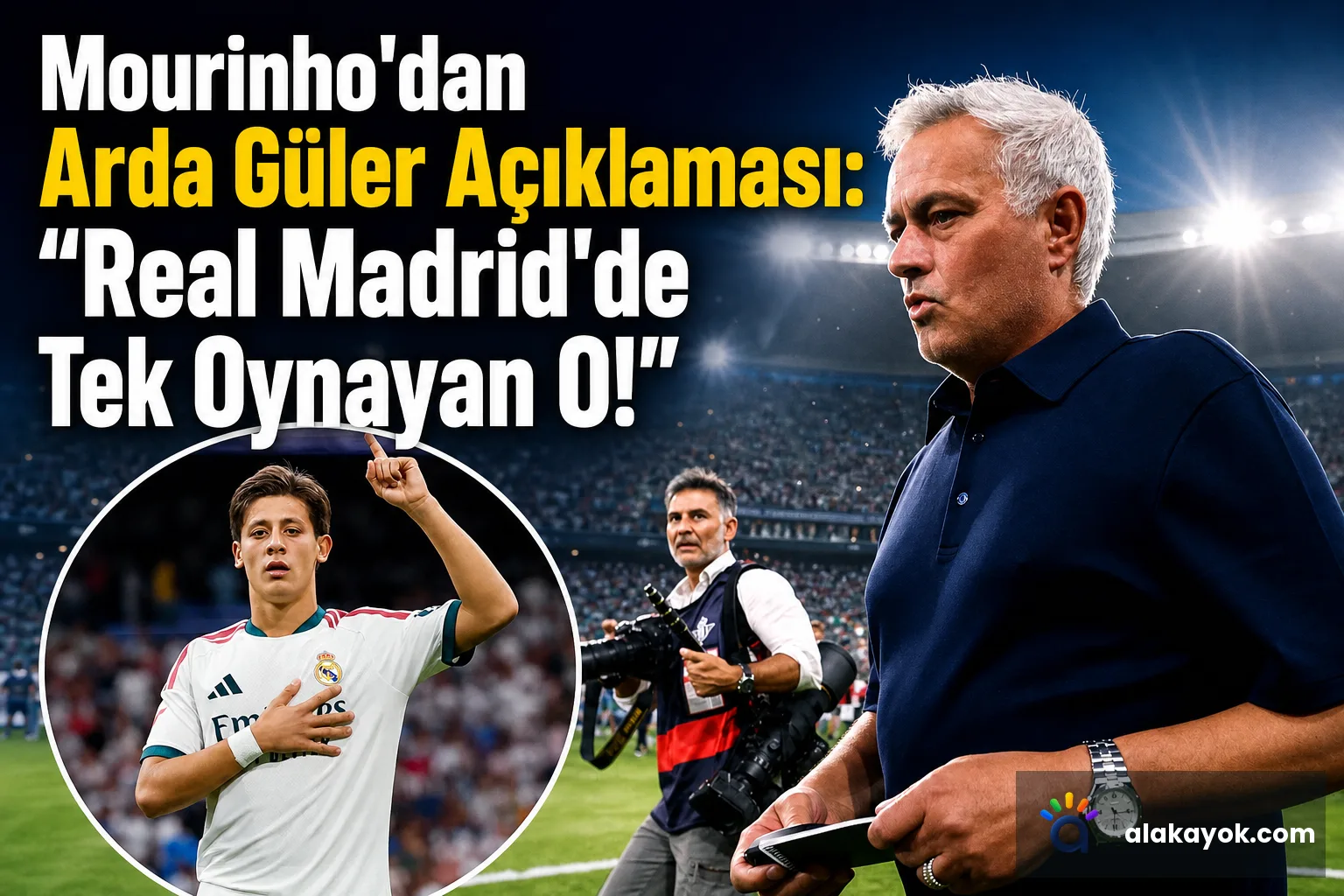 Mourinho'dan Arda Güler Açıklaması: "Real Madrid'de Tek Oynayan O!"