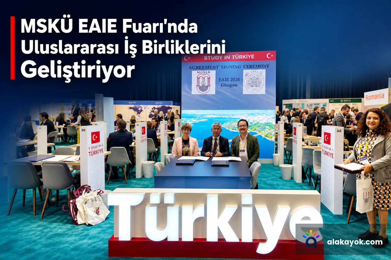 MSKÜ EAIE Fuarı'nda Uluslararası İş Birliklerini Geliştiriyor