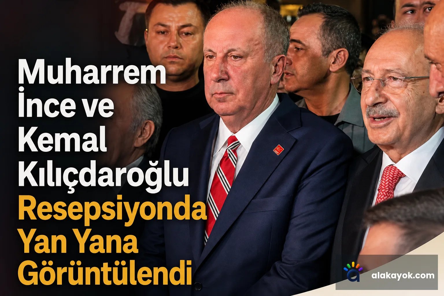 Muharrem İnce ve Kemal Kılıçdaroğlu Resepsiyonda Yan Yana Görüntülendi