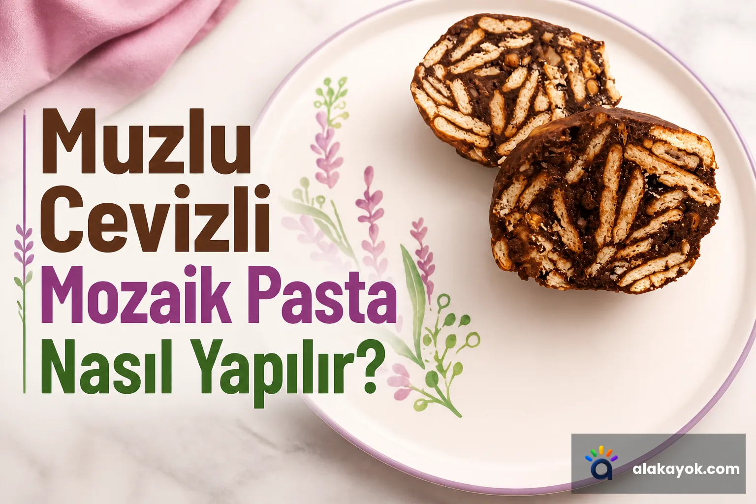 Muzlu Cevizli Mozaik Pasta Nasıl Yapılır?