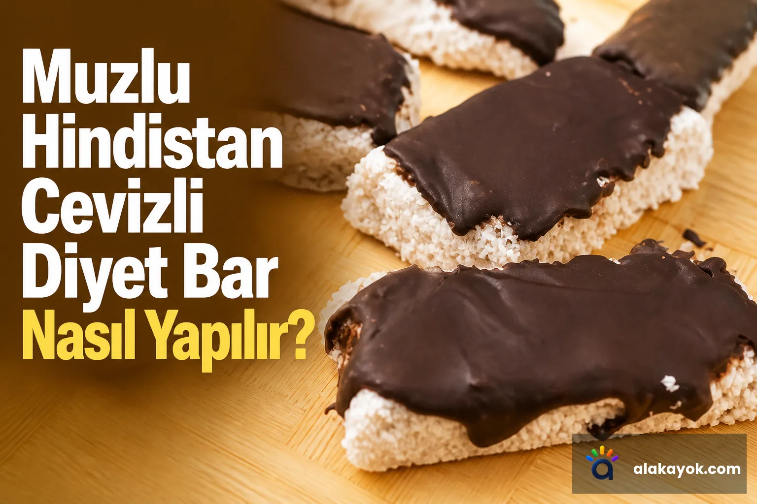 Muzlu Hindistan Cevizli Diyet Bar Nasıl Yapılır?