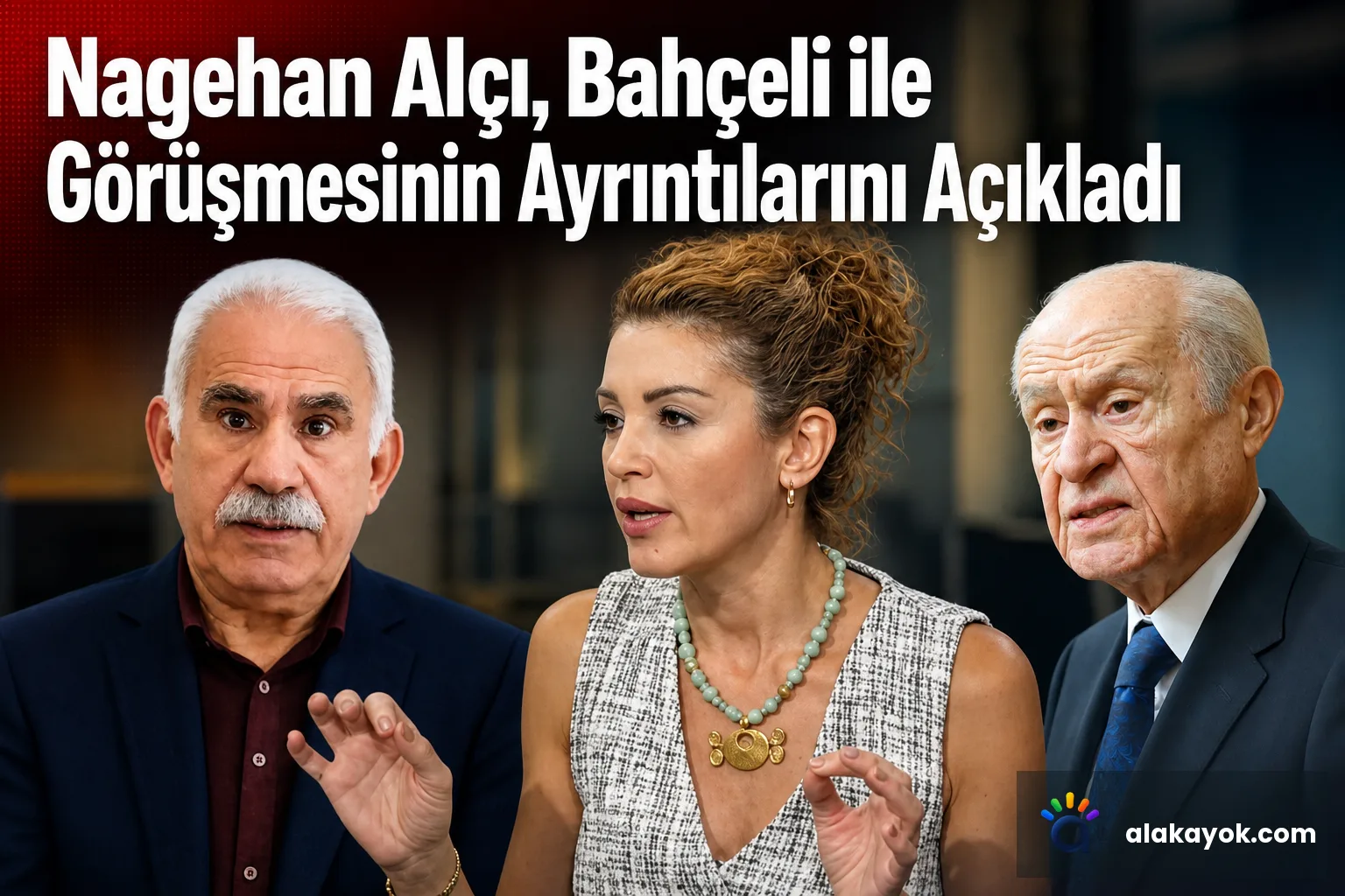 Nagehan Alçı, Bahçeli ile Görüşmesinin Ayrıntılarını Açıkladı