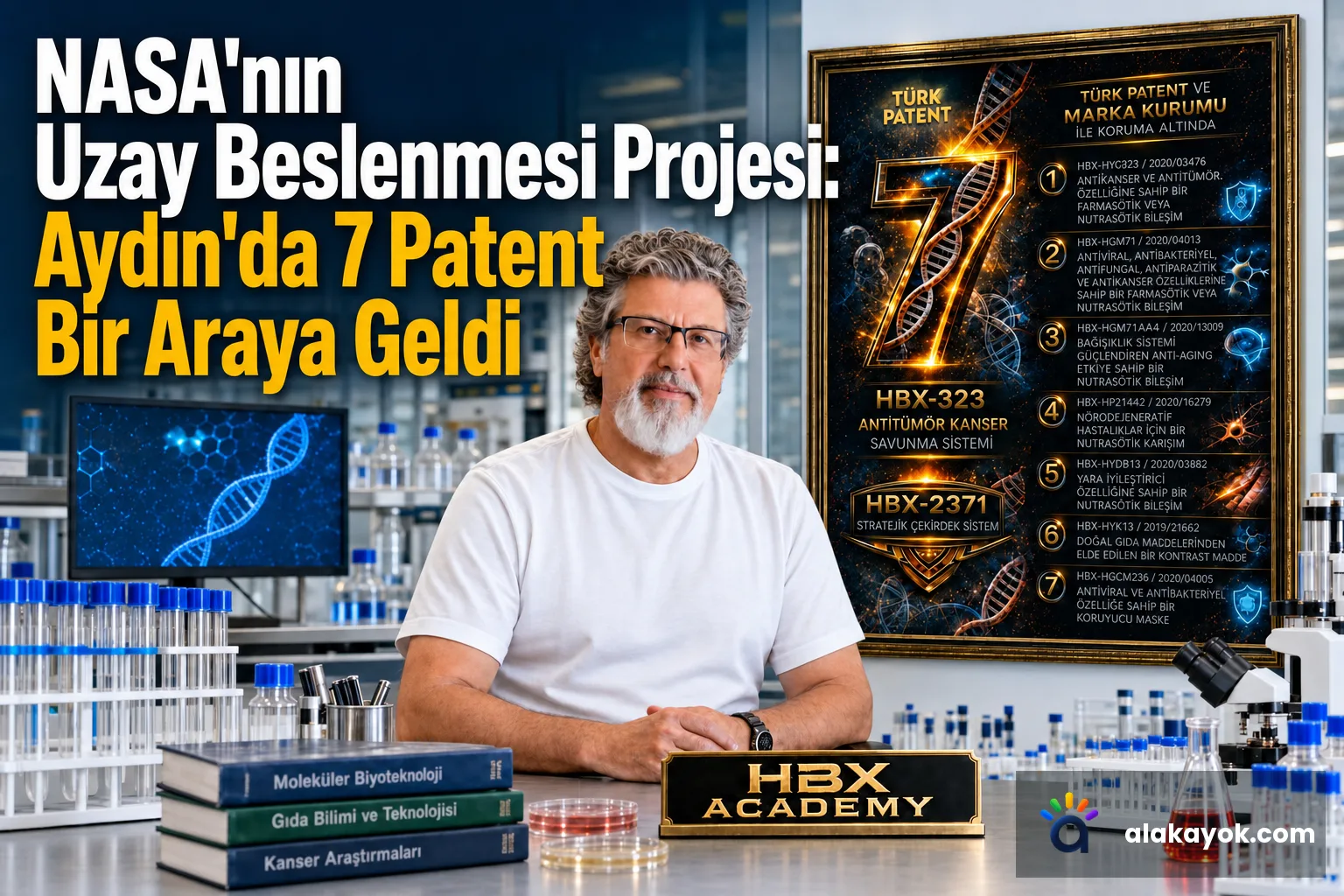 NASA'nın Uzay Beslenmesi Projesi: Aydın'da 7 Patent Bir Araya Geldi
