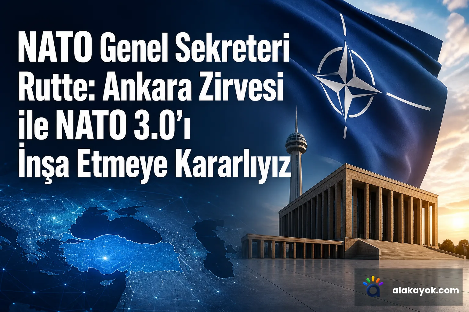 NATO Genel Sekreteri Rutte: Ankara Zirvesi ile NATO 3.0'ı İnşa Etmeye Kararlıyız