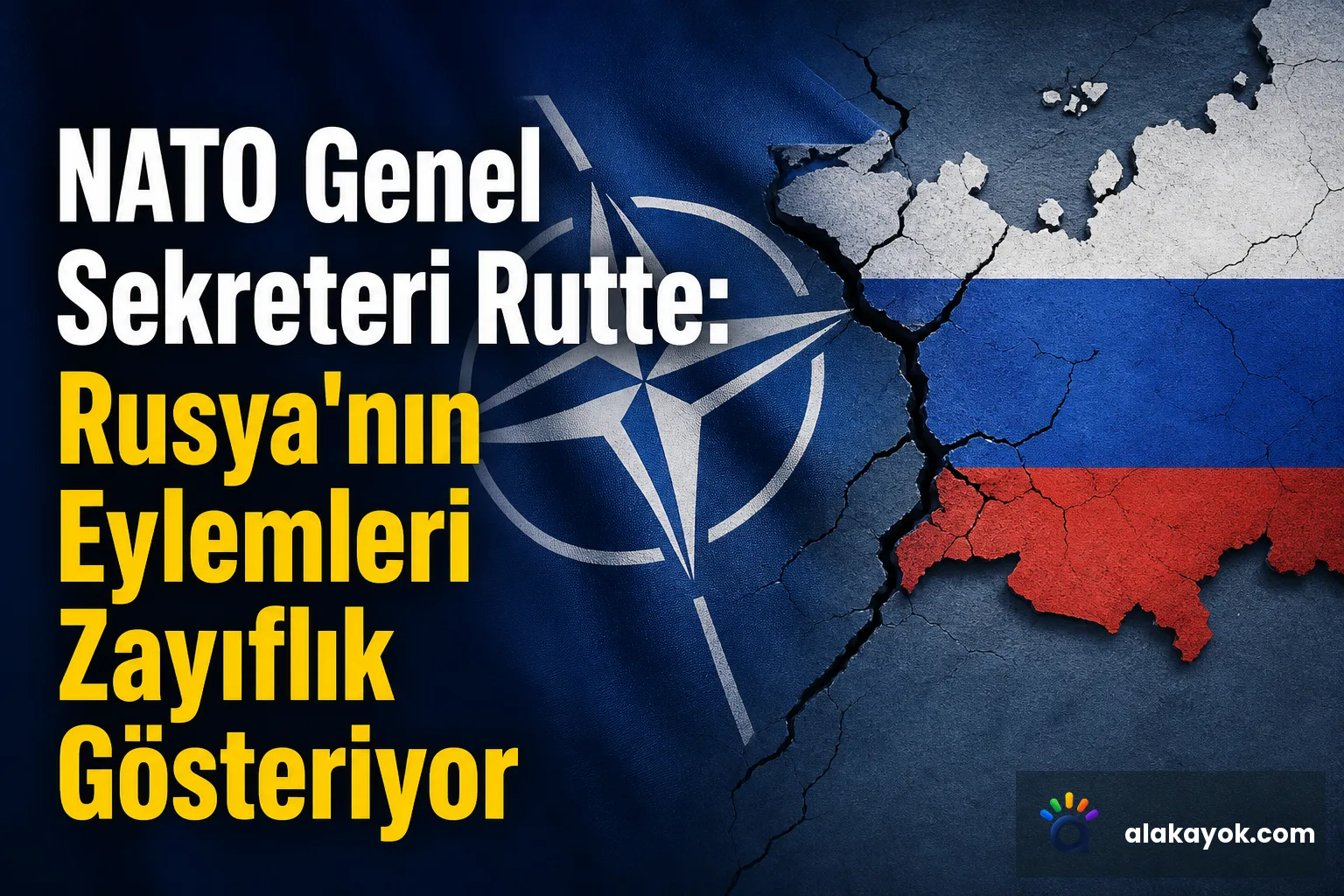 NATO Genel Sekreteri Rutte: Rusya'nın Eylemleri Zayıflık Gösteriyor