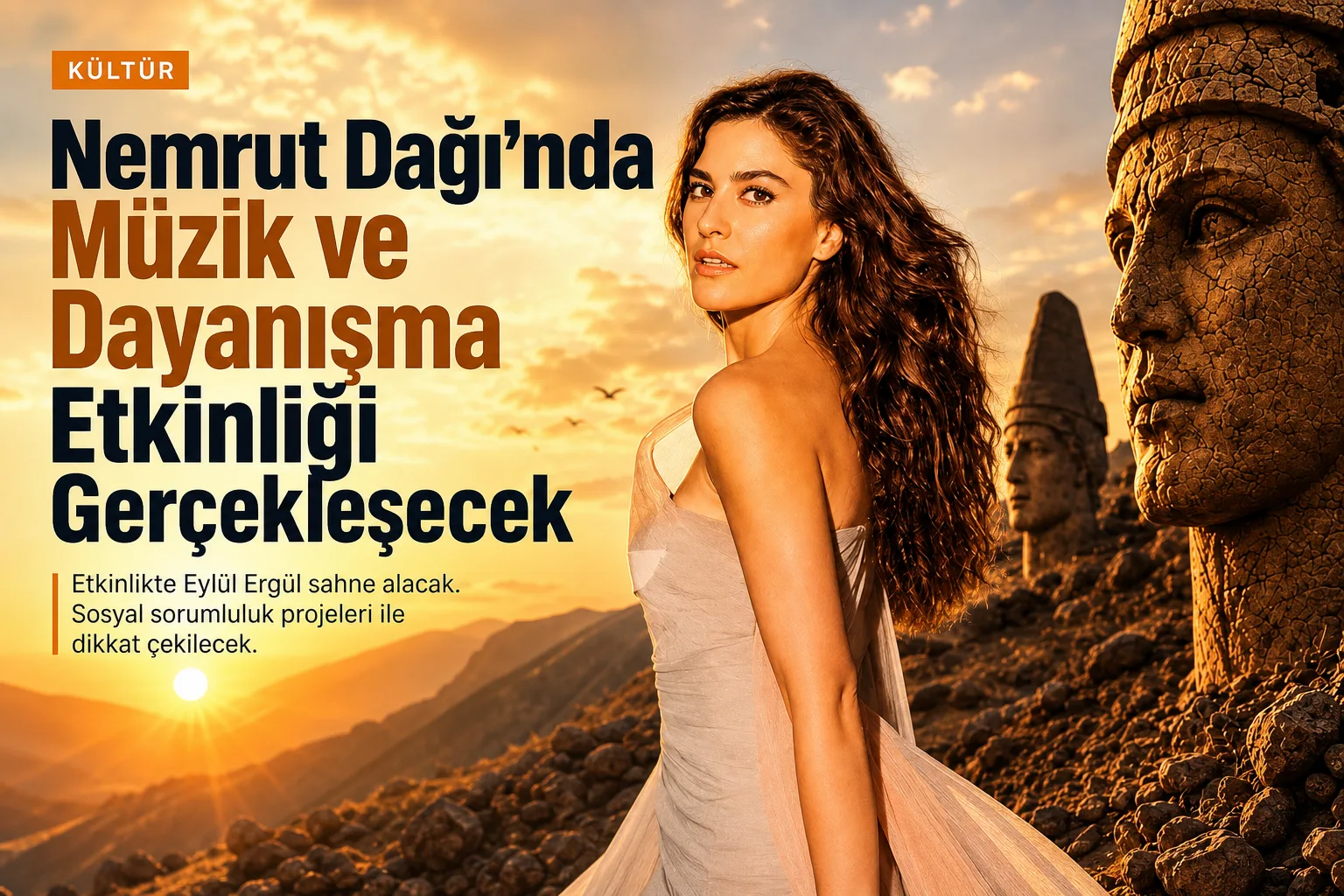 Nemrut Dağı'nda Müzik ve Dayanışma Etkinliği Gerçekleşecek