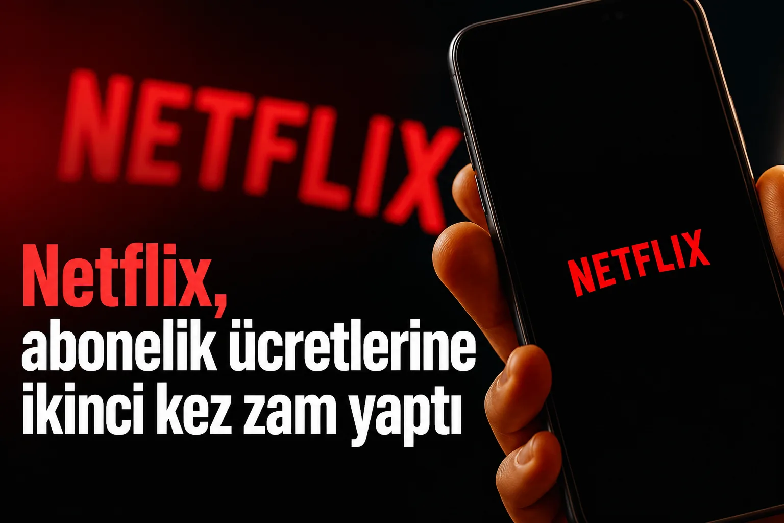 Netflix, abonelik ücretlerine ikinci kez zam yaptı