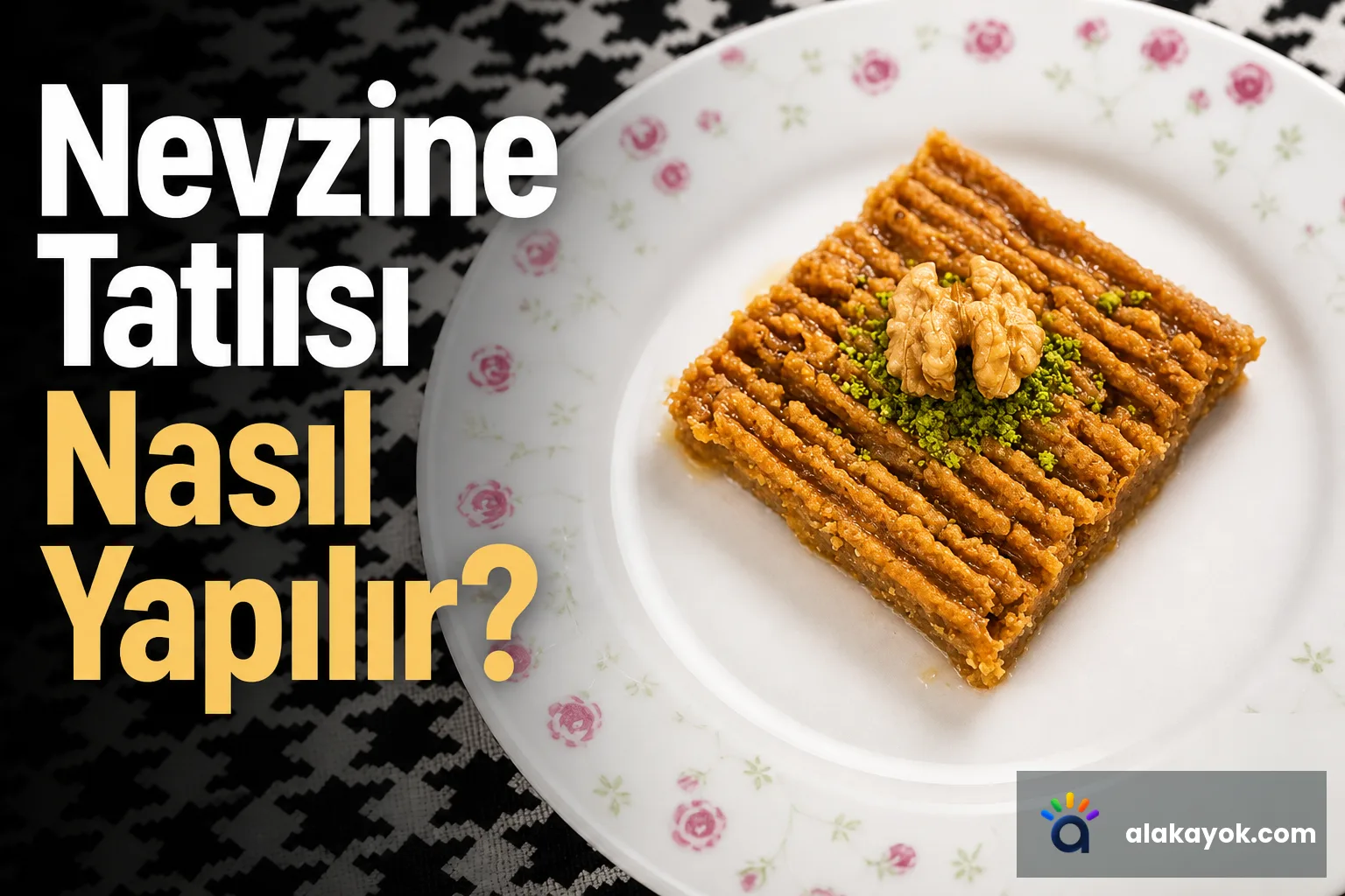 Nevzine Tatlısı Nasıl Yapılır?